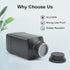 Heyiarbeit 5pcs Plastic Lab Chemical Reagent Bottle, 1000ml/34oz Wide Mouth Liquid Storage Container, Black Cap
