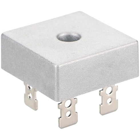 2Pcs Bridge Rectifier Diode, KBPC3510, AC to DC, 1000V 35A, 4 Pin, Full Wave Metal Housing