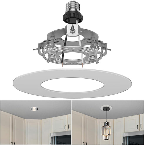 Recessed to Pendant Light Converter Kit 5 and 6 inch Can Light