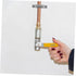 4pcs Square Tube Buckle U Clamps, Square Tube Connector for Mounting Cable Clamp, 304 Stainless Steel