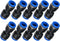 Metalwork Plastic Push to Connect Straight Union Pipe Tube Fitting, 10mm OD x 10mm OD, Straight Pneumatic Connector
