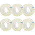 OWLKELA 6 Rolls Transparent Tape Refills, All-Purpose Glossy Tape for Office, Home, and School