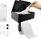 Baooery Toilet Paper Holder with Shelf, Toilet Paper and Wipes Holder, Wipes Dispenser