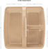 Teacher Created Resource Light Brown Portable Plastic Storage Caddy - 6-Pack for Classroom and Office Organization