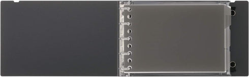 Maruman FM63-11 Loose Leaf Binder, Mini Size, Into One Plus, 5 Holes, Gray