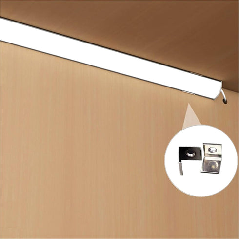 3.28FT Diffuser,6-Pack (3.28FT, 6) THMOOTHER UV Resistance V Shape LED Strip Black Channel Aluminum Profiles