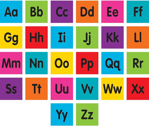 Teacher Created Resources Spot On Carpet Markers: Alphabet, 4" (TCR77004)