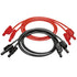 CESS-212 Safety Banana 12 Gauge Silicone Multimeter Test Leads, 2 Pairs with 8 Plugs Male to Male