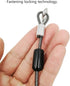 Fishing Rod Lanyard for Trolling, 10ft-150LB Saltwater Rod Reel Safety Tether, Retractable Fishing Tool