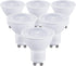 TORCHSTAR GU10 LED Bulbs, Dimmable, 500LM, 50W Halogen Equivalent, 3000K Warm White, 40 Beam Angle, Pack of 6