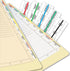 Tabbies Medical Chart Index Divider Tabs, TAB54524
