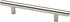 Franklin Brass Cabinet Pull, 10 Pack Stainless Steel, 3-3/4 in (96mm) Drawer Handle, P35304K-SS-B