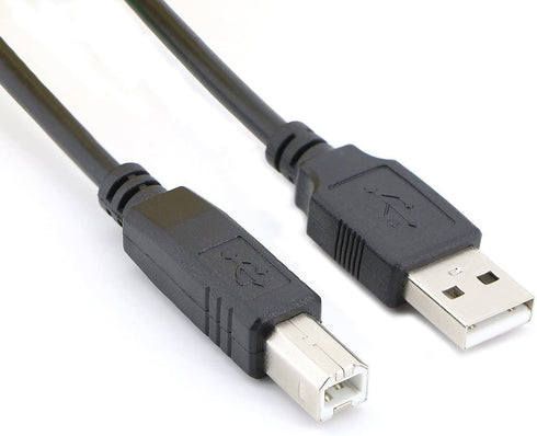 6 MFC8910DW FEET USB Cable for Brother Printer Wireless Monochrome Printer with Scanner, Copier and Fax