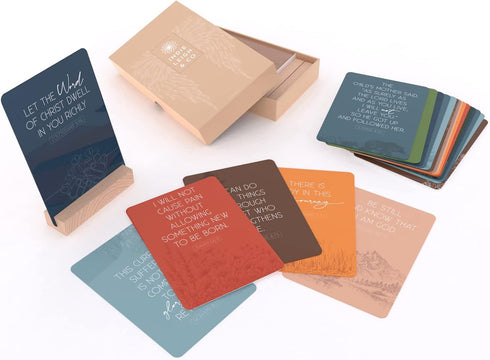 Indie Leigh & Co 35 Positive Affirmation Cards for Women | Christian Gifts for Women of