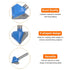 Router Bits 7/8" Dia 1/4" Shank 90 Degree V Type End Mill Carbide Tools for Woodworking, Carpentry, Engraving
