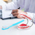 Set Baderke Huge Mouth Model with Hinge and Giant Toothbrush for Speech Therapy, Brushing Teaching Dental Teeth Model