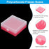 PATIKIL 100 Well Centrifuge Tube Freezer Storage Box, 3 Pcs Polypropylene Lockable Tube Rack for 1.5/1.8/2ML