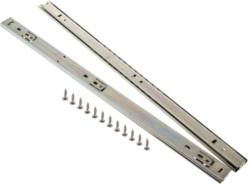 VALICLUD 2PCS Heavy Duty Wide Two-Section Ball Bearing Drawer Slides Full Extension