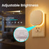 Hiwrolat Dimmable (2 Pack) Plug-in Motion Sensor Night Light, Eye-Caring Warm White Nightlight for Baby & Kids'
