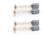 4 PCS Carbon Motor Brushes, Compatible for 3000 200 Brush Repairing Part for Electric Rotary Motor Tool