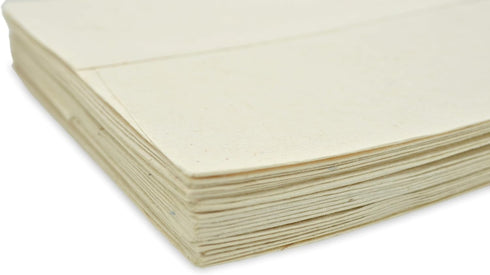 Kathmandu Valley Co. 5x7 inch Handmade Lokta Paper Envelopes, Vintage Envelopes for Wedding Invitations (25 Pack)