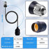E26/E27 Light Socket Extender cord,E26 to E26 Socket Extender, 6.6 FT Extension, Outdoor String Lights Extension for Backyard, Porch, Garden Indoor Outdoor Porch Garage Patio Use (1)