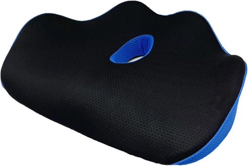 yeeplant Memory Foam Orthopedic Seat Cushion for Office Chair, Black 18 in Ergonomic