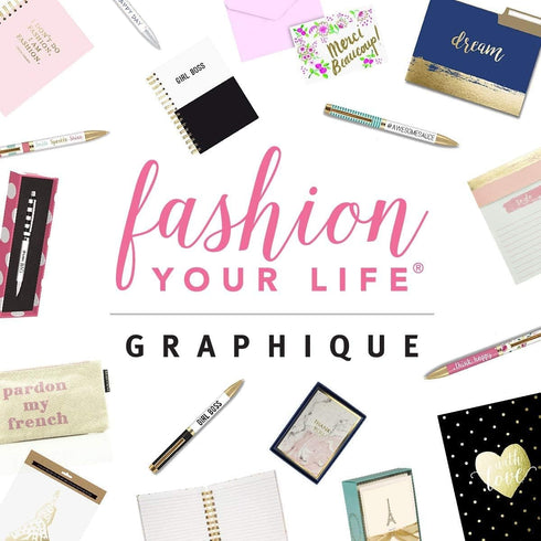 Graphique Cheetah Fashion Pen, 5.5" Ballpoint Pen with Refillable Black Ink, Twist-Top Unique Gift