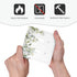 Light Switch Covers Decorative 2 Toggle, Eucalyptus Sage Green Watercolor Plant Leaves Double Toggle Wall Plate