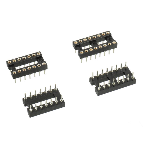 BOJACK 20 Values 50 Pcs SN74LS and SN74HC Series Low-Power Logic IC Chip Assortment Kit for IC Chip Work