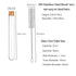 30pcs 35ml Glass Test Tubes 20 x 150mm with Cork Stoppers and Brush for Scientific Experiments and Plant Propagation Test Tubes