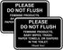 All Quality Classic Framed Please Do Not Flush Thank You Bathroom Etiquette Sign -