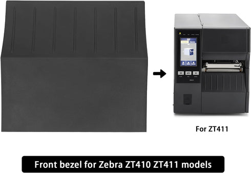 ZT410 Front Lower Panels Bezel Replacement for Zebra ZT410 ZT411 Thermal Label Printer