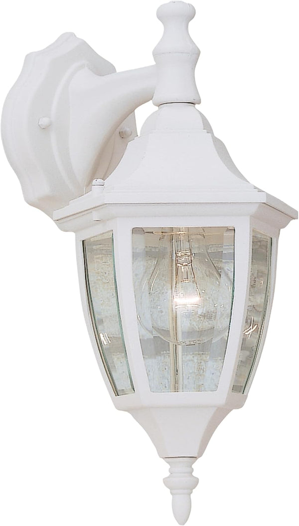 Designers Fountain Waterbury Outdoor Light Fixture, 14.25 Inch Exterior Wall Lantern Sconce