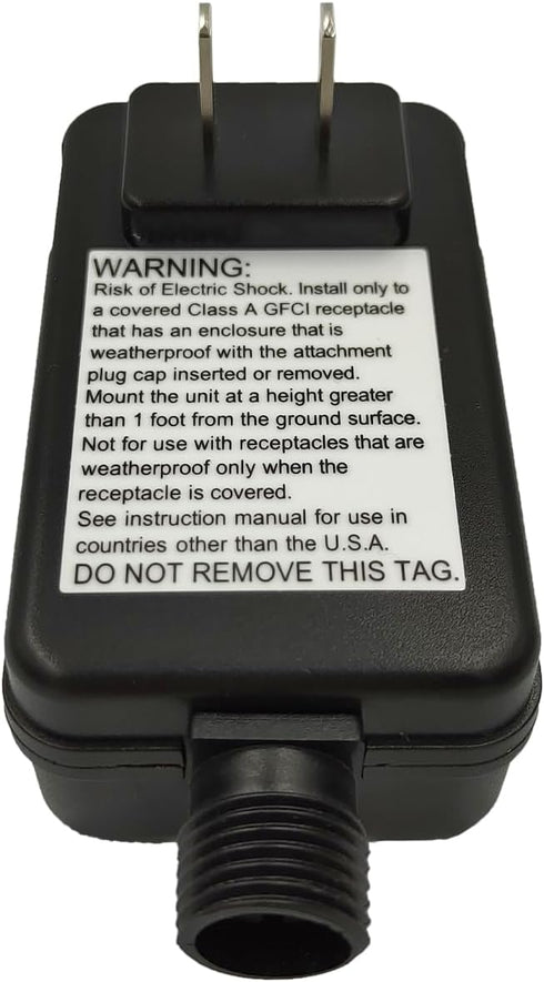 LED Power Supply for Garden Spotlight, Garden Lighting LED Adapter 12V 2A 24W, IP44