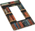 MengJZone 4.4 2.7 Classic Wall Plates, library bookshelf book, Light Switch covers, Electrical Outlet Covers, Duplex