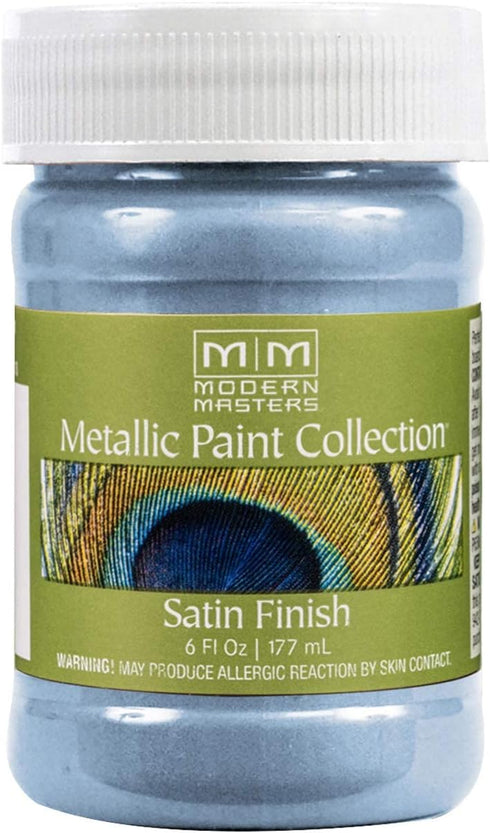6 oz Modern Masters ME514 Shimmering Sky Metallic Paint Collection - Water-Based Decorative Metallic Paint