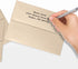 LUXPaper A7 Invitation Envelopes | 5 1/4" x 7 1/4" | 50 Qty | Peel & Press | Taupe Metallic | 80lb. Text