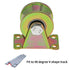 Skelang 2" V-Groove Wheel, Heavy Duty Sliding Gate Casters for Inverted V-Track, Pack of 4
