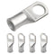 SELTERM 5pcs 1/0 AWG 1/2" Stud Tinned Copper Wire Lugs, Battery Cable Ends, UL Marine Grade