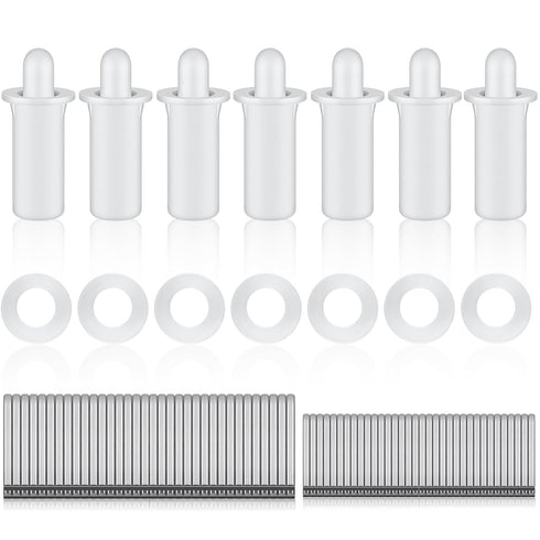Jetec 85 Pieces Repair Plantation Shutters Tool Set Plantation Shutter Louvers Staples Replacement