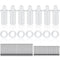 Jetec 85 Pieces Repair Plantation Shutters Tool Set Plantation Shutter Louvers Staples Replacement