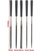 5Pcs Set 3x140mm Needle Files Set for DIY Wood Rasp, Grinding Hand File Tools for Jewelry Metal Glass
