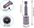 5/16'' Nut Driver Bit, Hex Magnetic Power 8mm 5/16 IN Socket Adapter for Power Tools - 10PCS