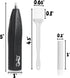Mr. Pen Electric Eraser Kit, 36 Eraser Refills and 1 Brush, Battery Operated Eraser for Artists and Drawing.