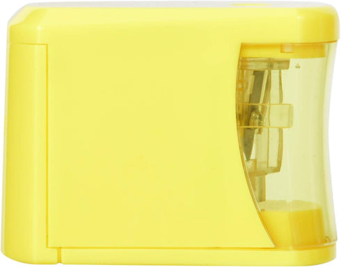 Electric Pencil Sharpener, Kids Friendly Battery Operated Heavy Duty Classroom Sharpener - Yellow