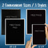 BookFactory Meeting Notebook/Meeting Book for Work - Black, 120 Pages (Ruled Format), 8.5in x 11in, Wire-O Bound