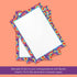 Barker Creek Tie-Dye Design Computer Paper, 8-1/2 x 11 Inches, 50 Sheets