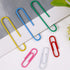 Vinaco Colorful Paper Clips, 400PCS Medium and Jumbo (1.3 inch & 2 inch), Durable Rustproof Large Paperclips