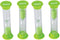 Teacher Created Resources 5 Minute Sand Timer, Small, Green (20662)